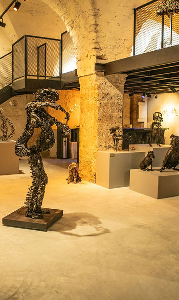 Nirit Levav Jaffa gallery staircase